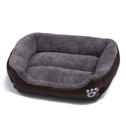 Pet Large Dog Beds Soft Warm Cat Bed Cushion Waterproof Bottom Small Dog Bed Chihuahua Husky Pet Sofa Beds for Dogs Cats S-3XL