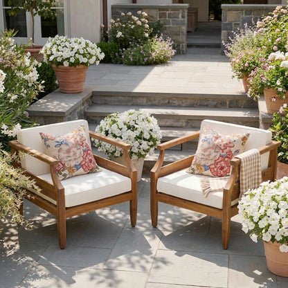 Mcclurg Acacia Outdoor Lounge Chair