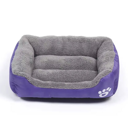 Pet Large Dog Beds Soft Warm Cat Bed Cushion Waterproof Bottom Small Dog Bed Chihuahua Husky Pet Sofa Beds for Dogs Cats S-3XL