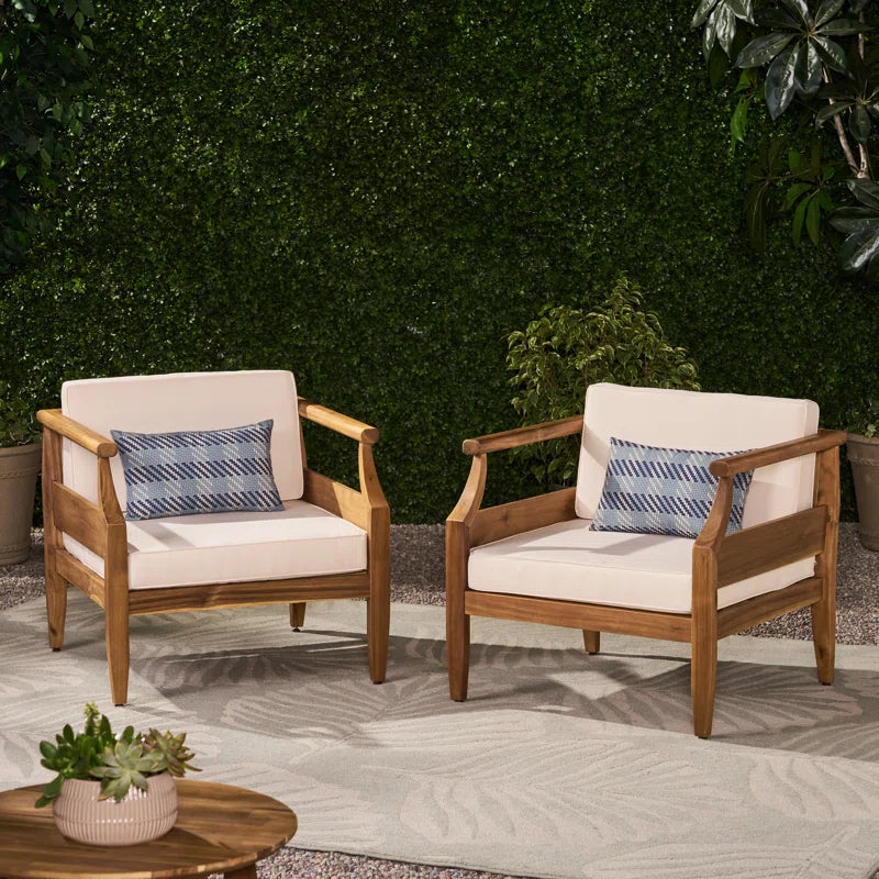 Mcclurg Acacia Outdoor Lounge Chair